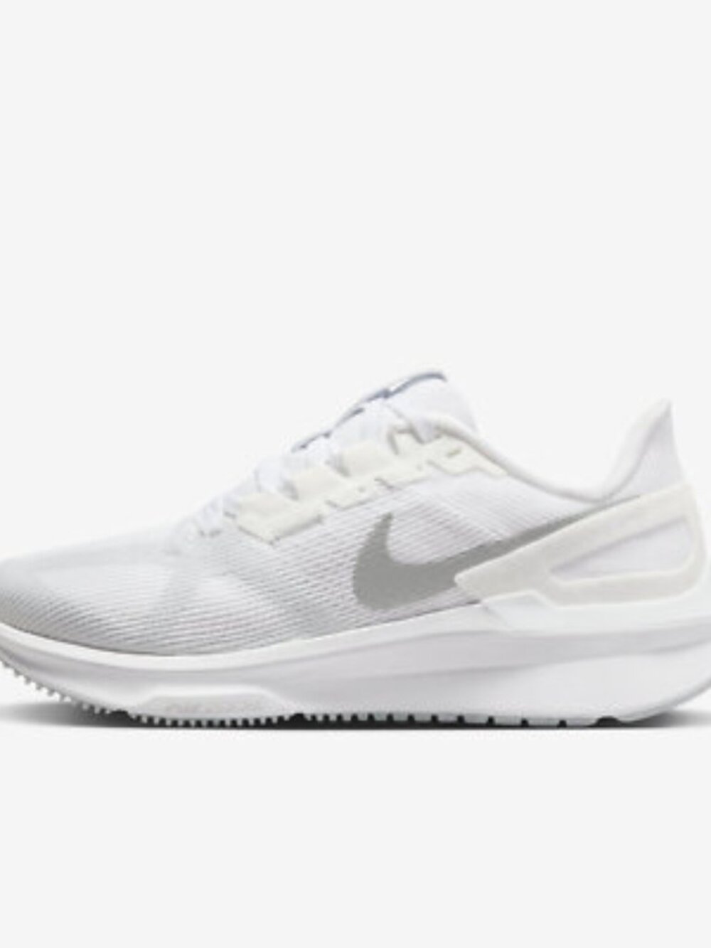 Nike Women's Size 8.5 Air Zoom Structure 25 (DJ7884 101) White Running Sneaker